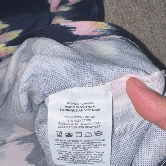 Nike Men's Size M Pink Foam Short Sleeve Polo Print Slim-Fit - Picture 9 of 11